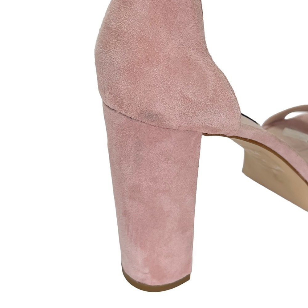 Nine West Dempsey Soft Pink Suede Leather Womens Heels Size 10M - Picture 11 of 16